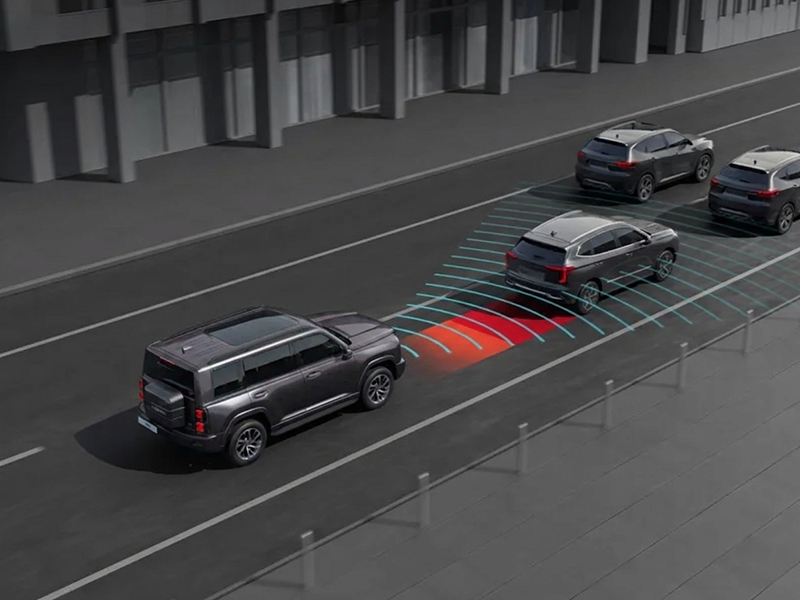 HAVAL H9, Кептелісте жүру көмекшісі